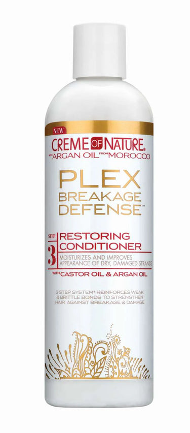 Creme of Nature Plex Breakage Defense Restoring Conditioner (12 fl oz) - ANNS BEAUTY SUPPLY